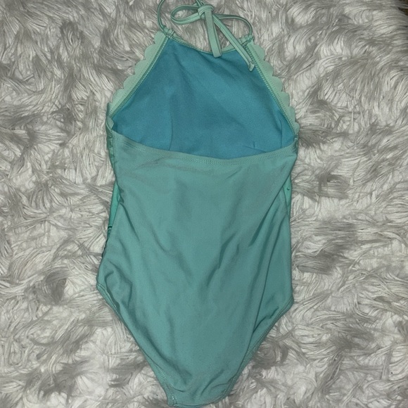 Cat and jack mermaid bathing suit USED ONCE size 6 - Picture 3 of 4